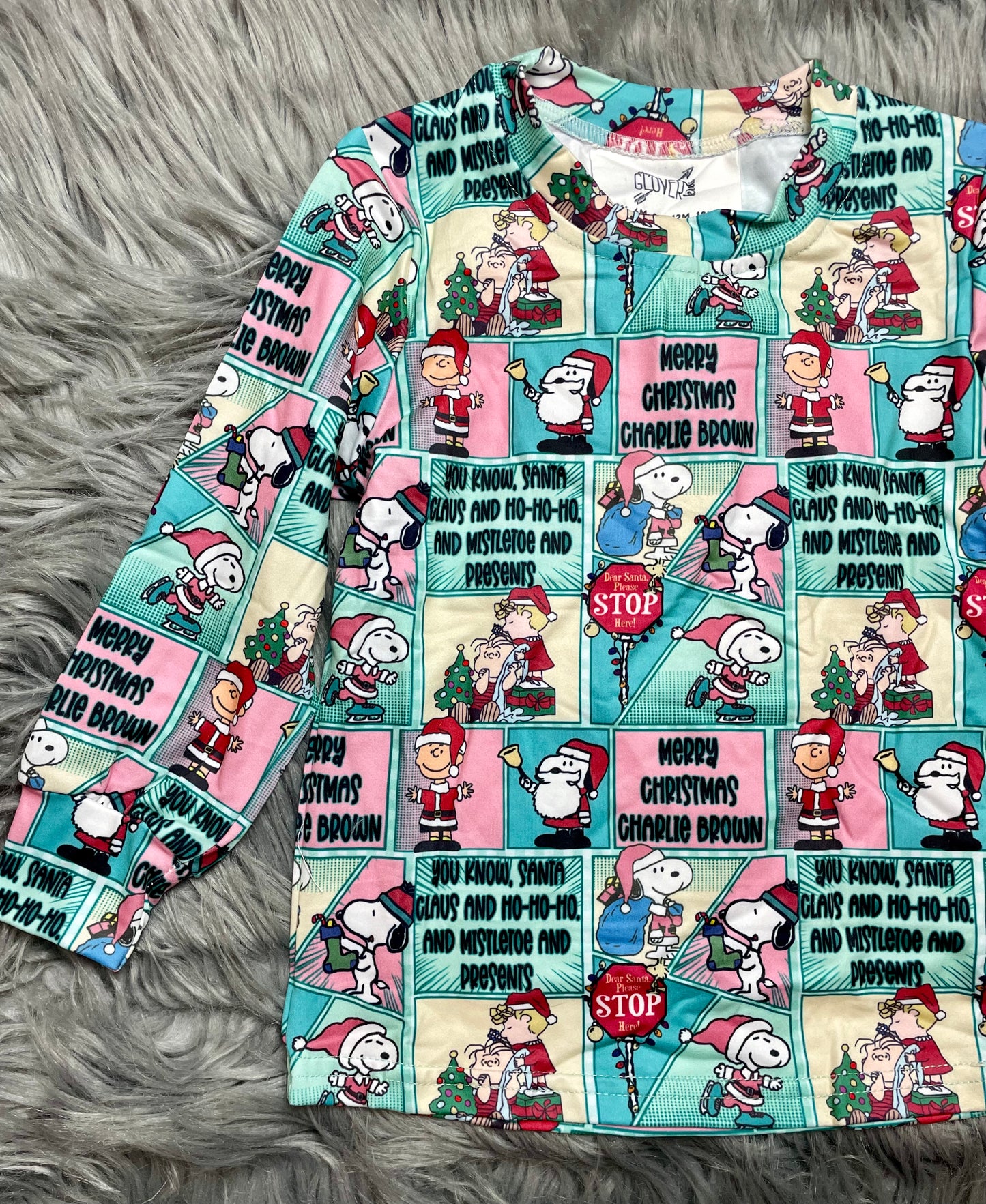 Holiday Peanut Long Sleeve Tee