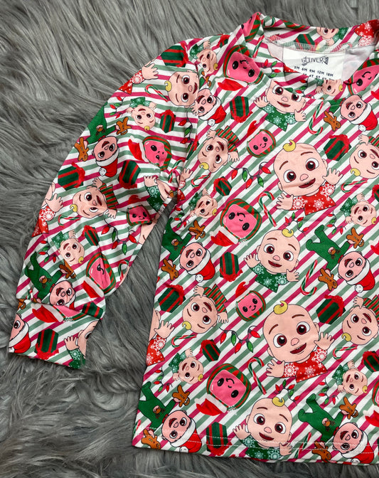 Holiday Melon Long Sleeve Tee