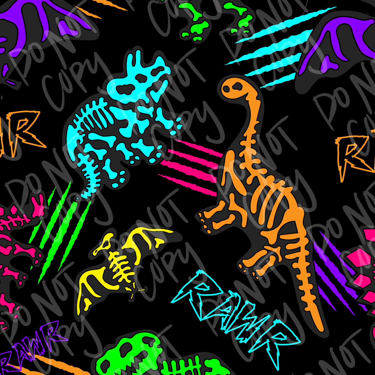 Glowing Dino