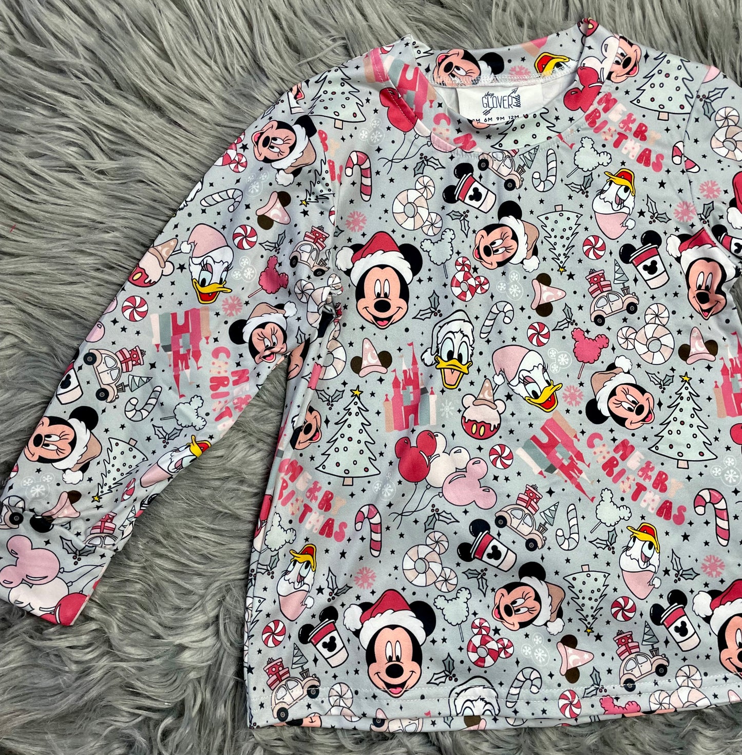 Mouse Holiday Long Sleeve Tee