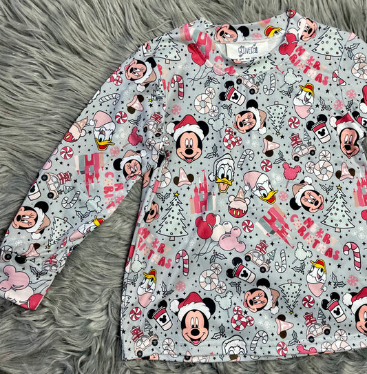 Mouse Holiday Long Sleeve Tee