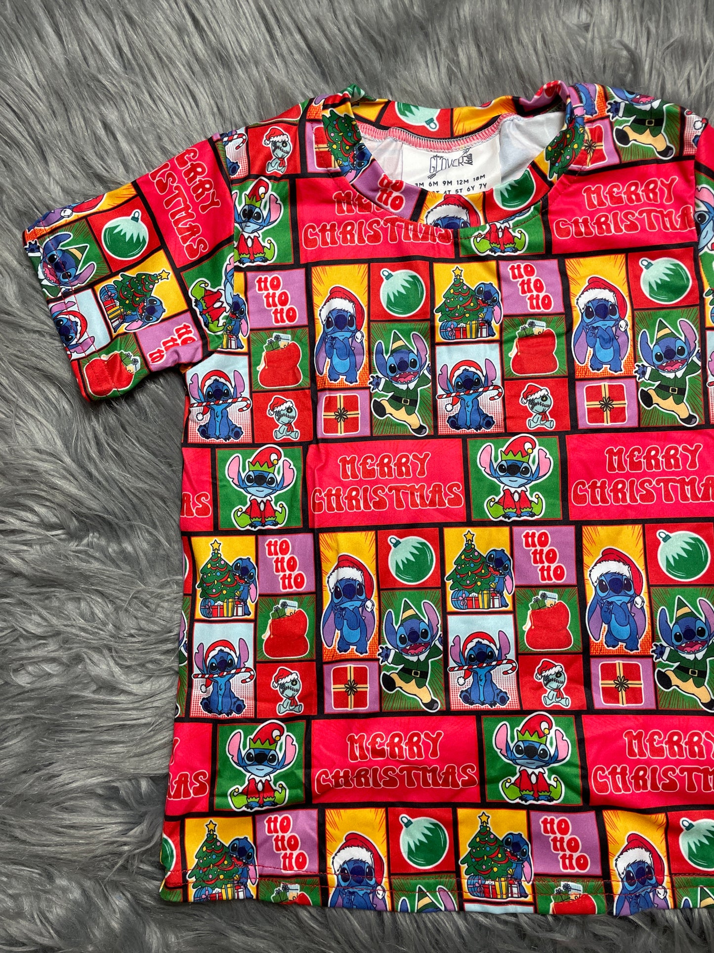 Blue Alien Short Sleeve Tee