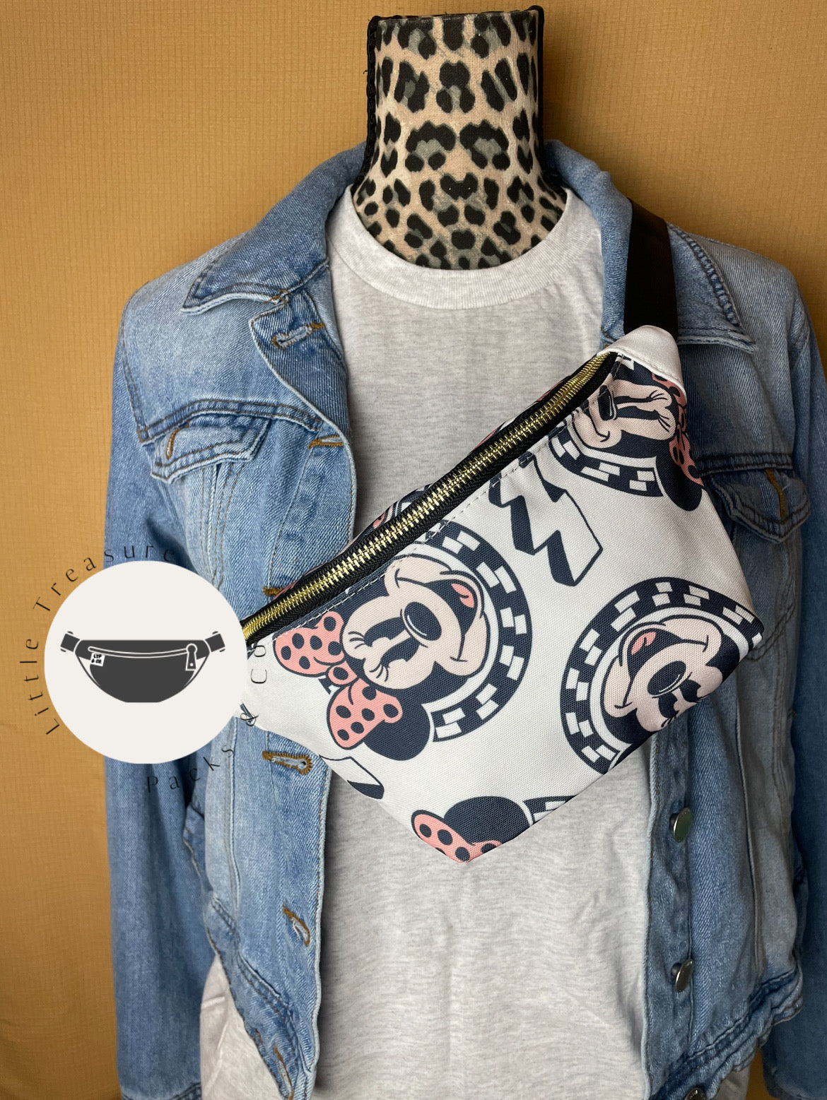 Rad Girl Mouse Fanny Packs