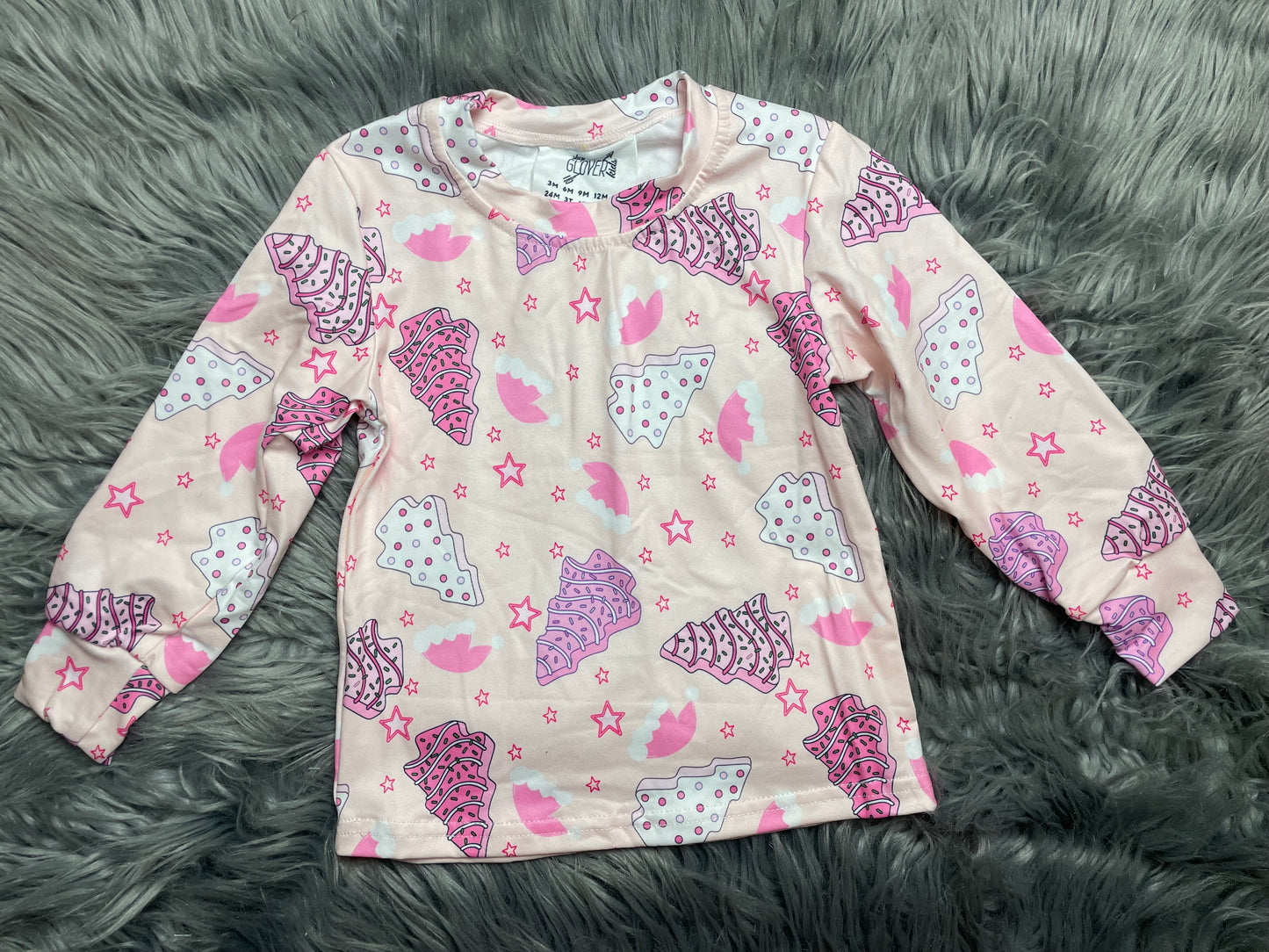 Pink Cakes Long Sleeve Tee