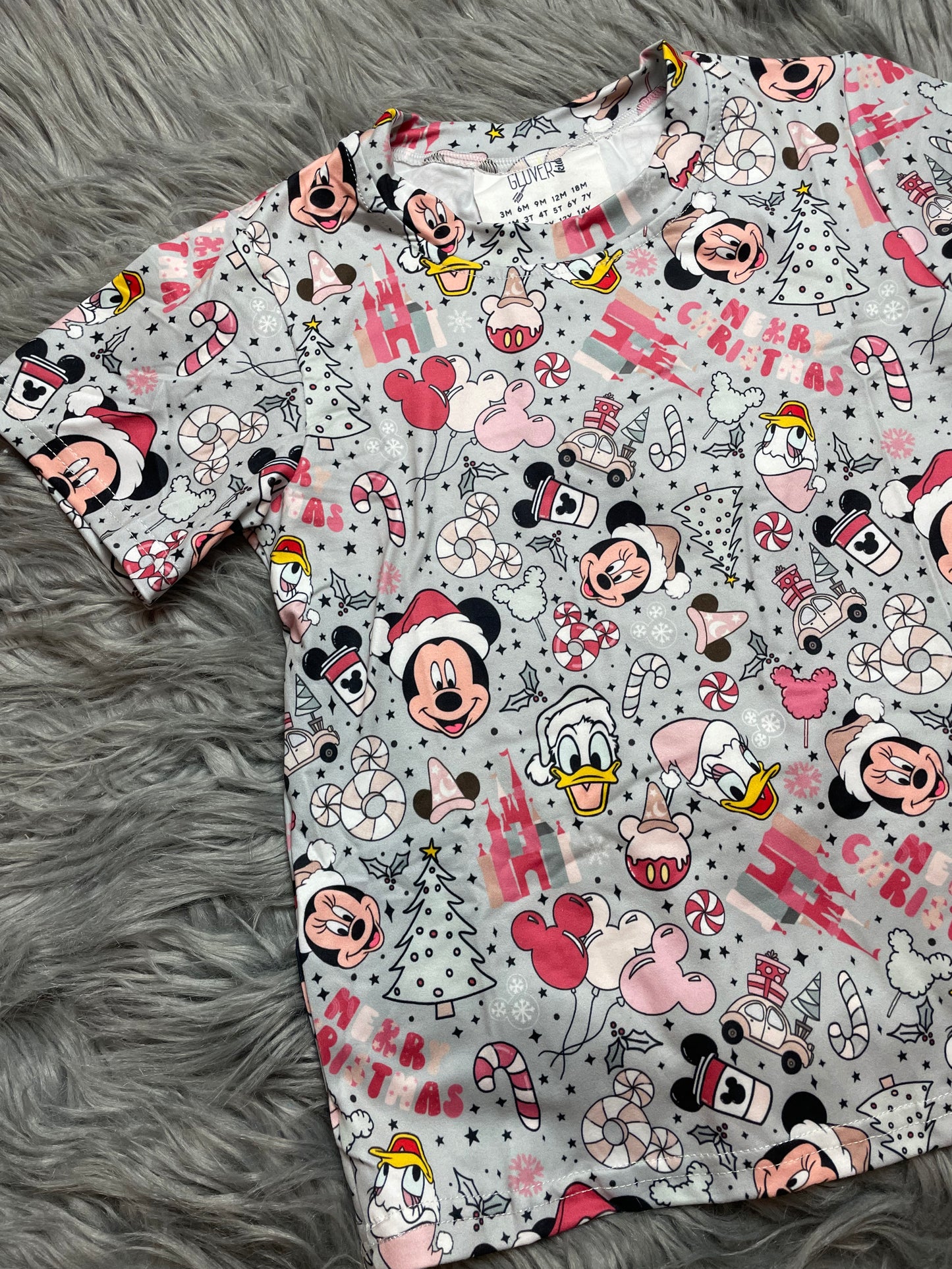 Mouse Holiday Short Sleeve Tee