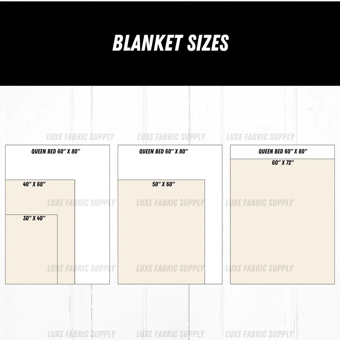 SUPER BIG BLANKET 60 X 72
