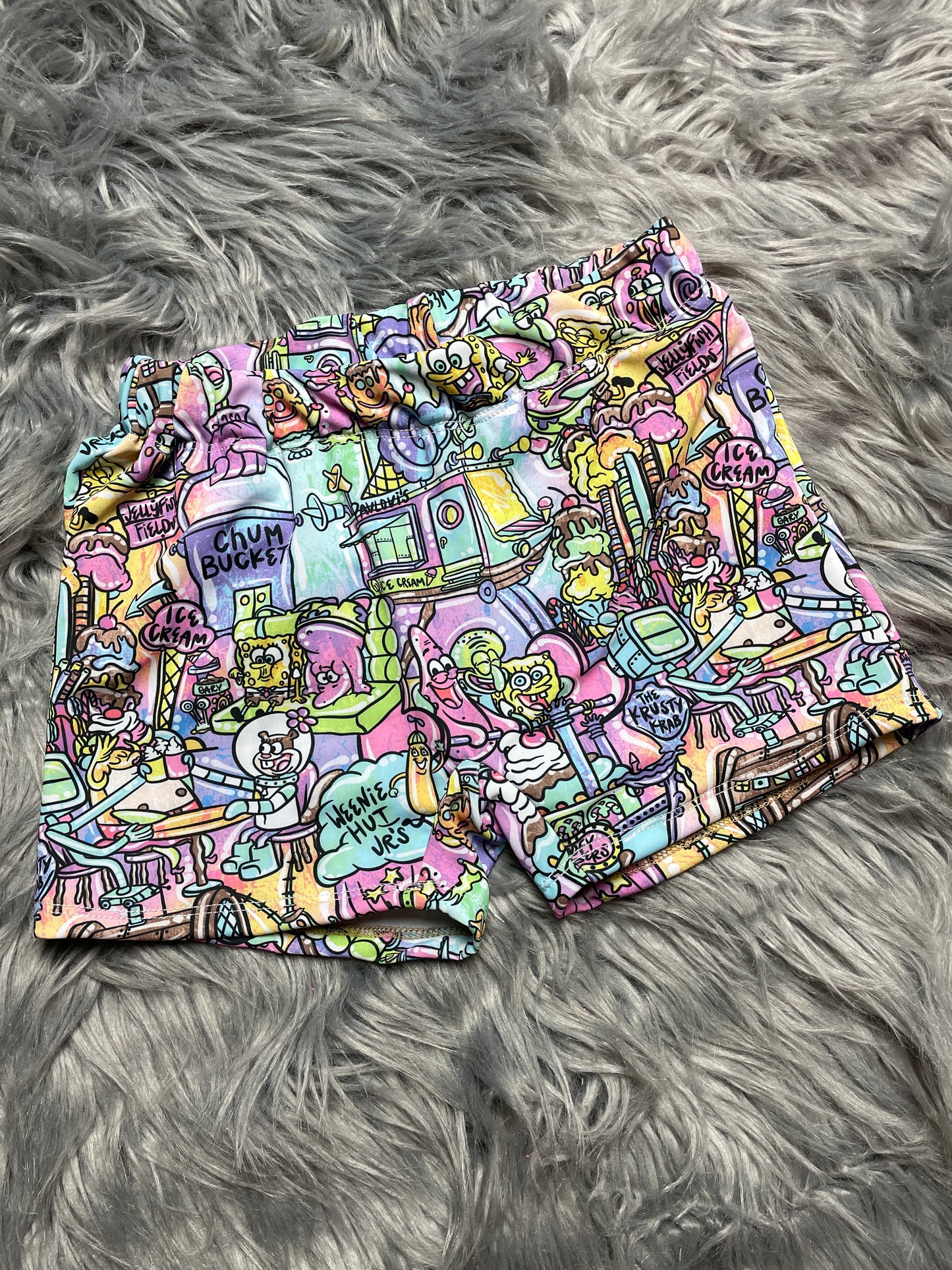 Sponge Guy Swim Shorts size 3Y