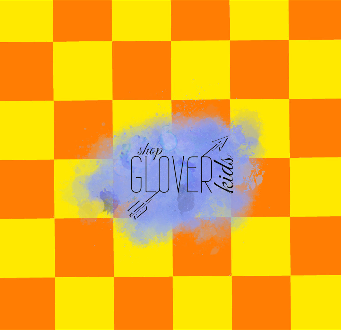 Yellow and Orange Checkers