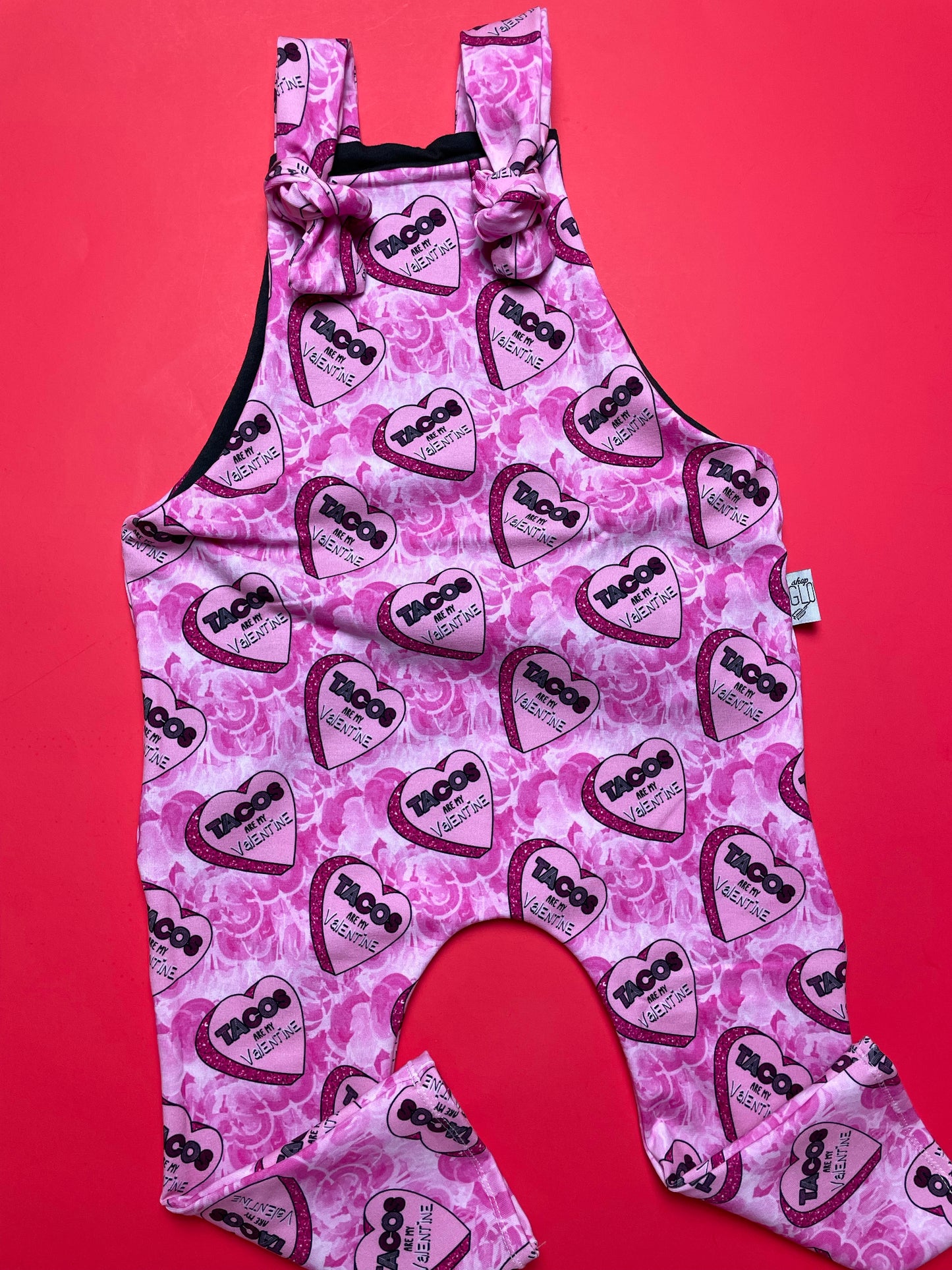 Taco Knot Romper size 2T