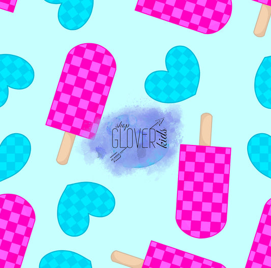 Checkered Popsicles