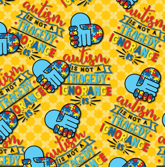 Yellow Autism Awareness